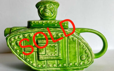 Churchill Tank Teapot – Green