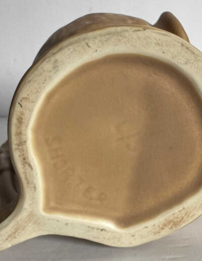 Churchill Character Jug, Anchor Handle, Tan Color-Base