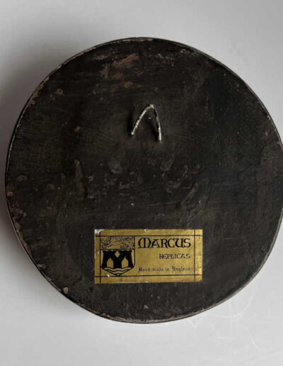 Churchill Wall Plaque: Back, with Wall Hook