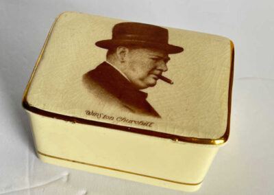 Churchill Wartime Ceramic Lidded Box