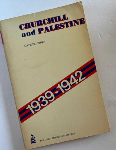 Churchill and Palestine 1939-1942