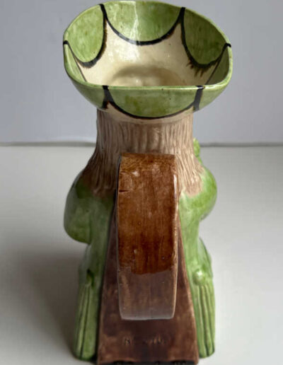 Jarvis-Churchill Toby Jug 1947 (Green) Back