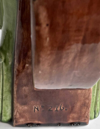 Jarvis-Churchill Toby Jug 1947 (Green) No. 216