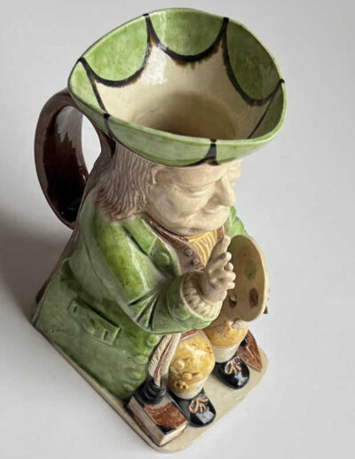 Jarvis-Churchill Toby Jug 1947 (Green): Top View