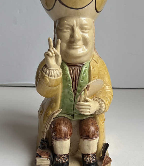 Leonard Jarvis – Churchill Toby Jug 1947 (Yellow)