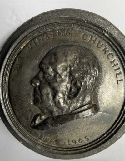 Large Churchill Centenary Medal Style Plaque