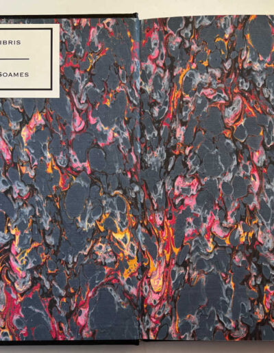 Mary Soames' Bookplate on Front Pastdown