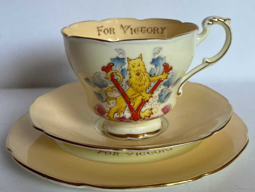 Paragon Patriotic Series: Plate Cup & Saucer