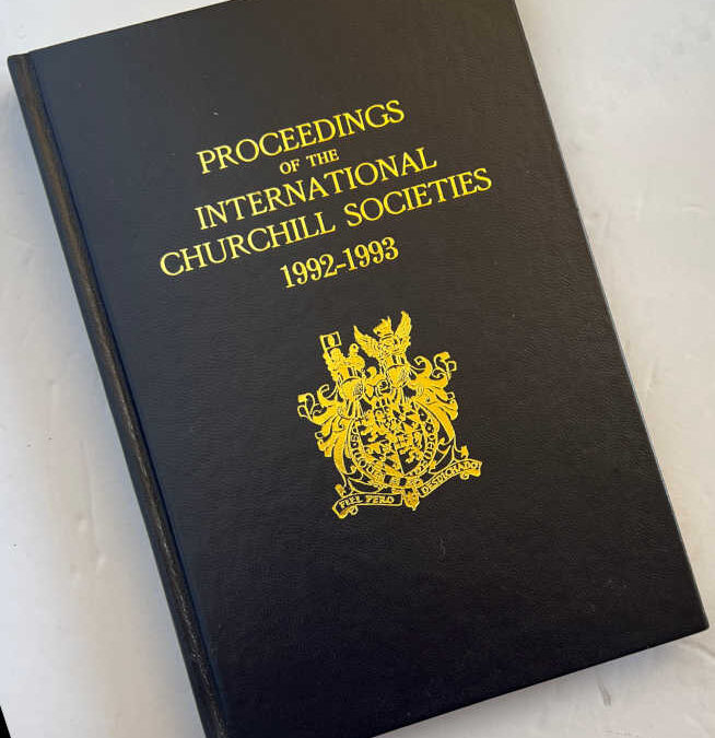 Proceedings of the International Churchill Societies 1992-1993