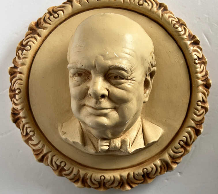 Winston Churchill – Wall Plaque