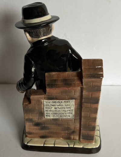 Winston The Bricklayer Black #168: Back View