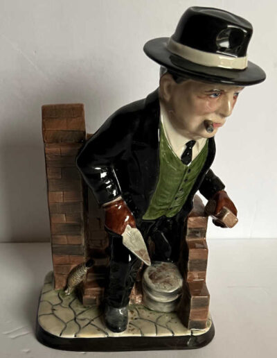 Winston The Bricklayer Black #168: Front View