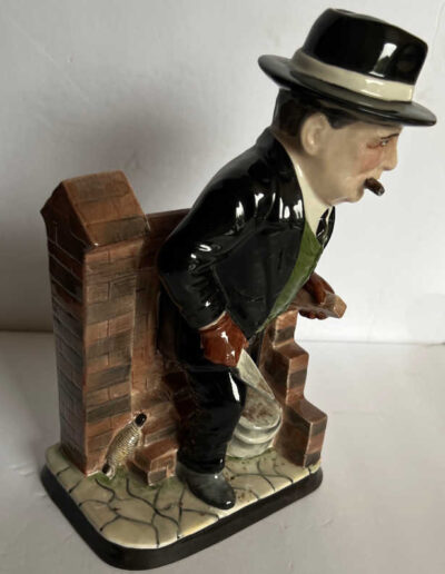 Winston The Bricklayer Black #168: Side View