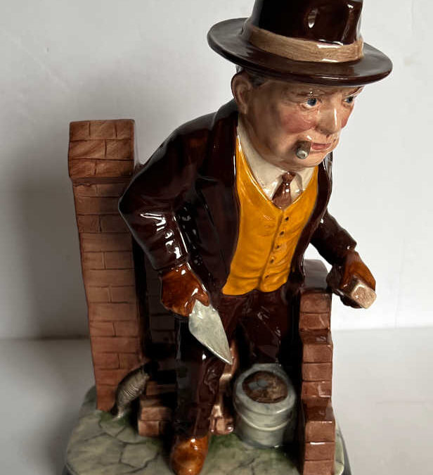 Winston The Bricklayer, Brown #35 – Bairstow Manor Pottery