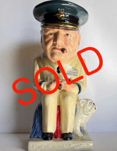 Air Commodore W Churchill Toby Jug: now SOLD