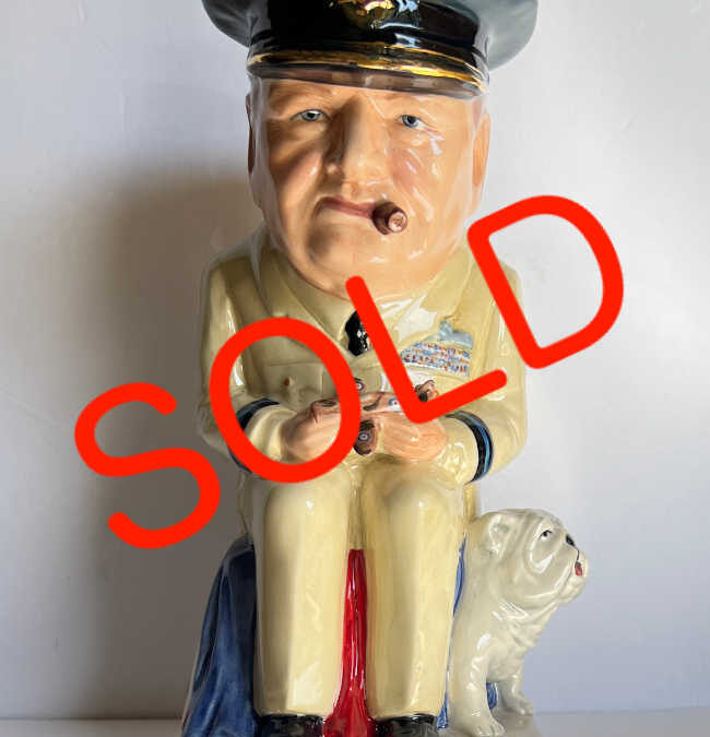 Air Commodore Winston Churchill Toby Jug