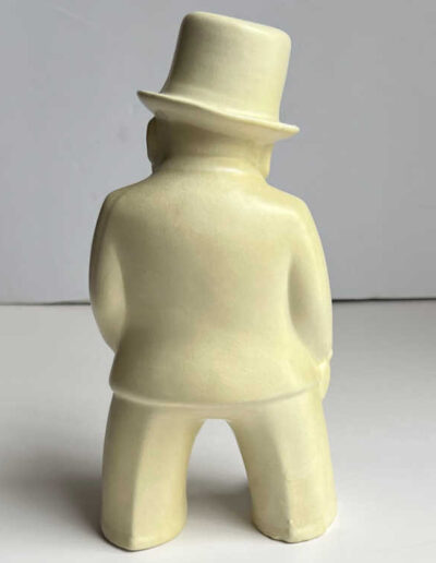 Bovey Pottery "Our Gang": Winston Churchill-back