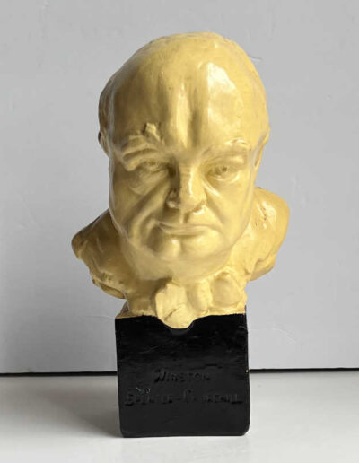 Churchill Bust by Jessica Borthwick