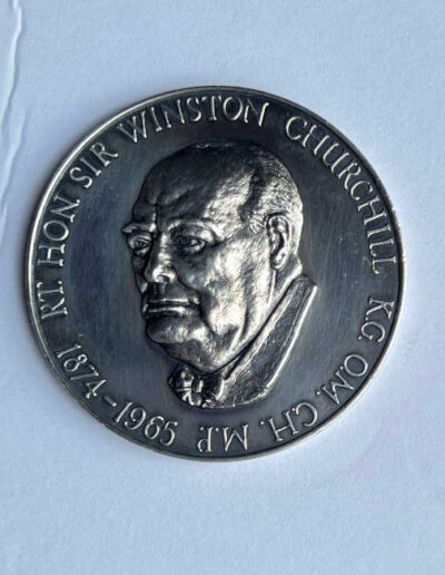Churchill Silver Memorial Medal