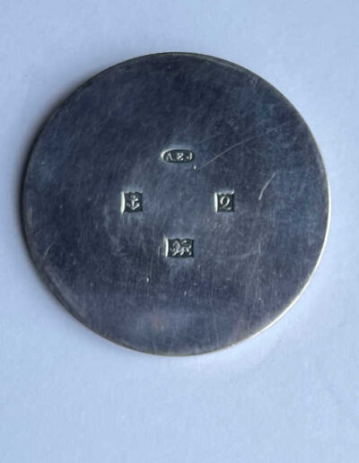 Churchill Silver Memorial Medal: Reverse