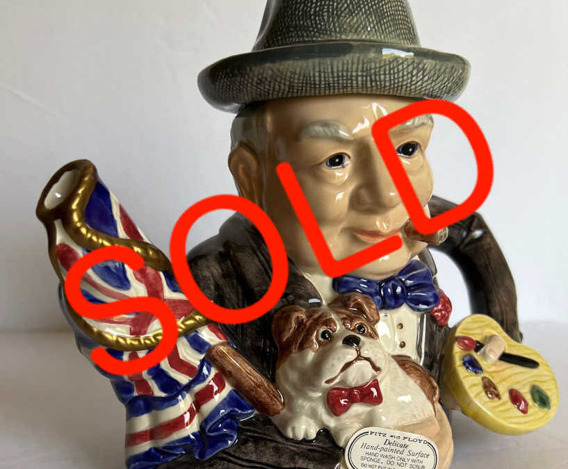 Churchill Teapot: Fitz and Floyd