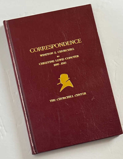 Correspondence: Winston Churchill to Christine Lewis Conover