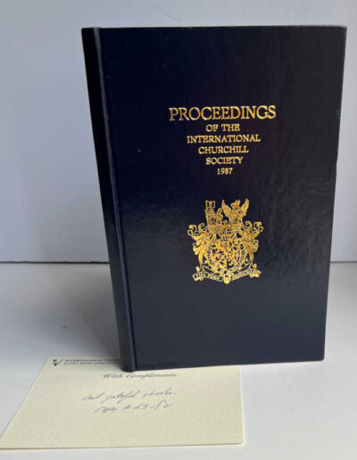 Proceedings of the International Churchill Society: No23