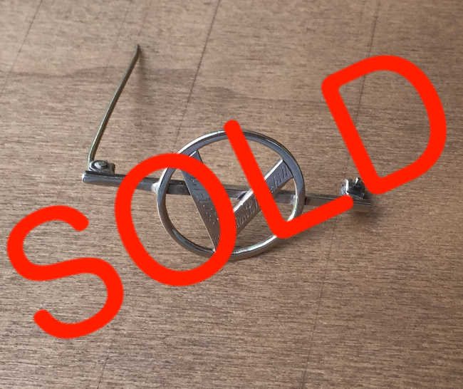 Cartier Silver Tie Pin – Gift from Churchill