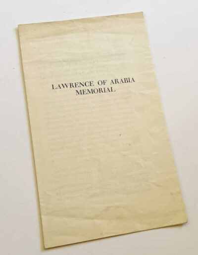 Lawrence of Arabia Memorial
