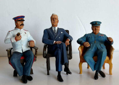 Yalta Conference-Big Three (small figures)