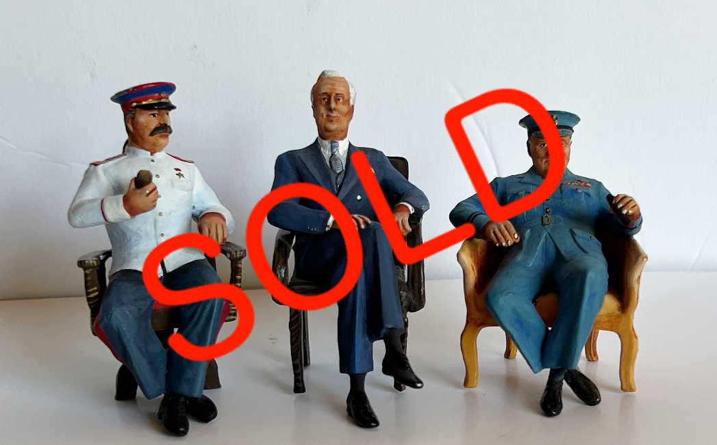 Yalta Conference – The Big Three (3 Small Figures)
