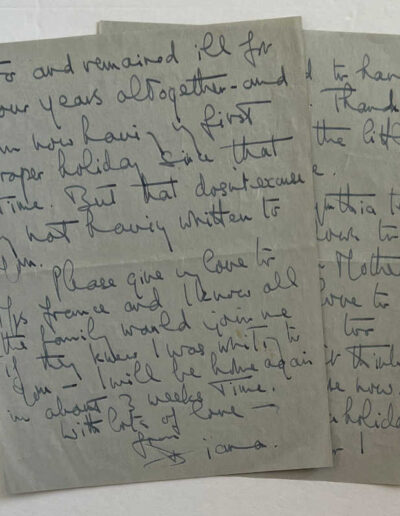 Autograph Letter from Churchill’s daughter Diana: p2