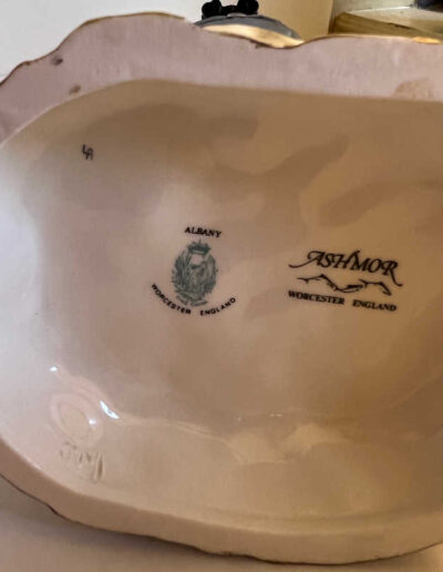 Base, Ashmor Fine China-Churchill in Siren Suit