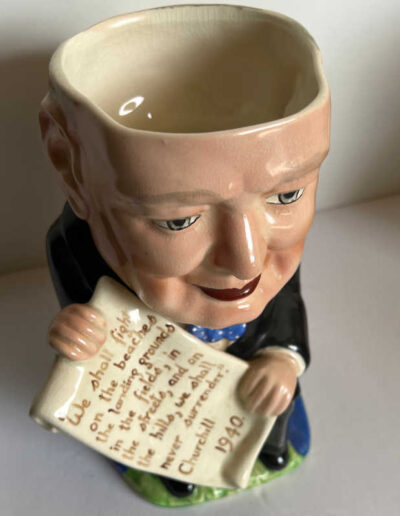 Winston Churchill Character Toby Jug by Beswick