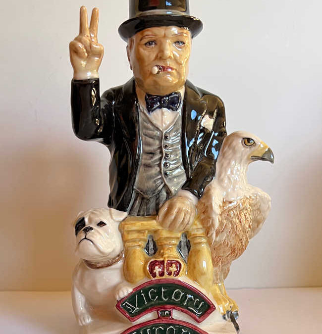VE-Day 50th Anniversary: Winston Churchill Toby Jug