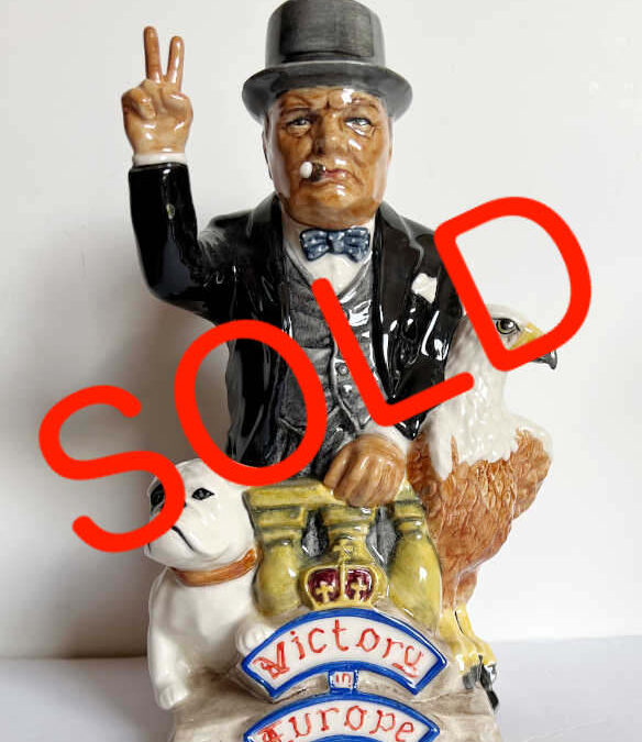 VE-Day 50th Anniversary: Winston Churchill Toby Jug