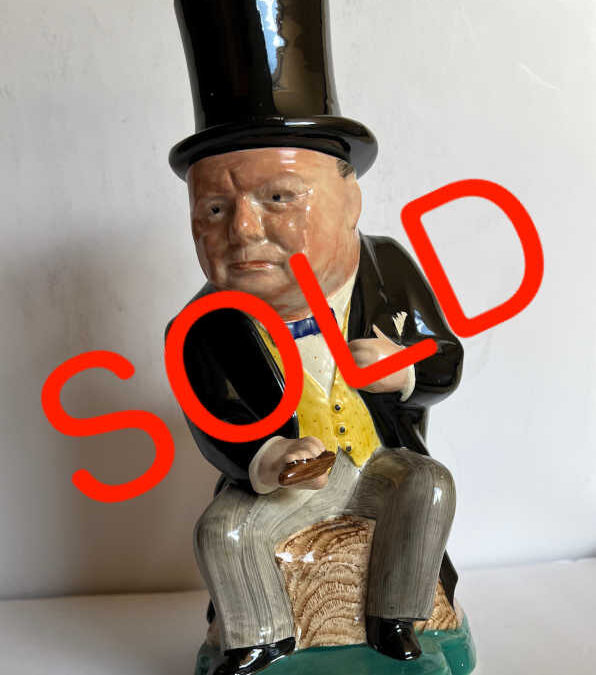 Winston Churchill Toby Jug with Top Hat – Embassyware by Kirklands
