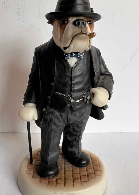 Doggie People Bull Dog Winston Churchill