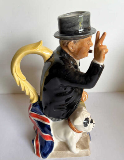 W. Churchill 50th Anniversary of VE Day Toby Jug: 2/5