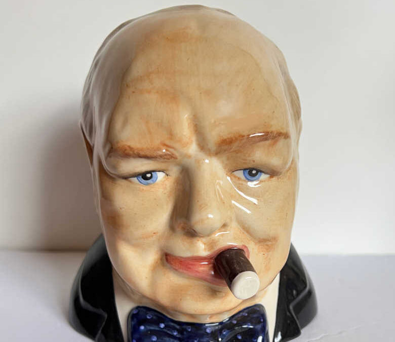 Churchill Character Bust – Toby Jug