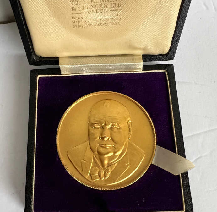 Churchill Memorial Medal, 1965