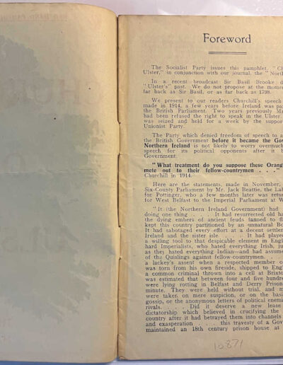 Churchill On Ulster: p1