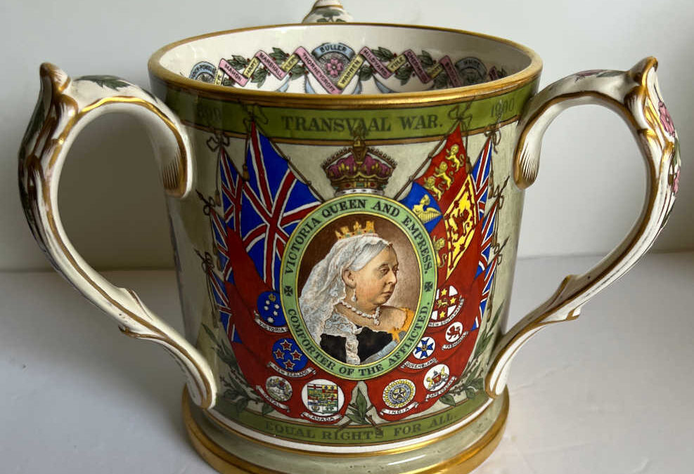 Queen Victoria Boer War 3-Handled Loving Cup (Tyg)