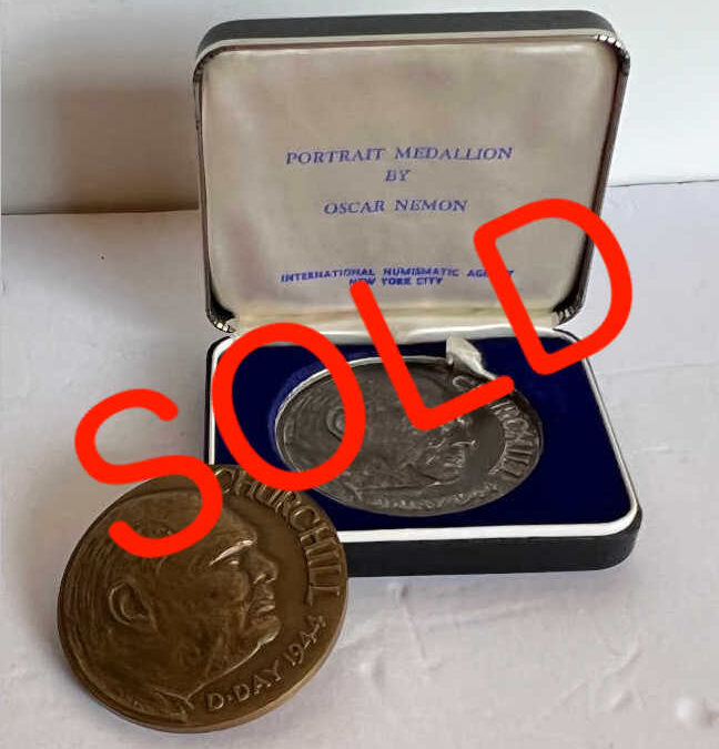 Churchill D-Day Medallions