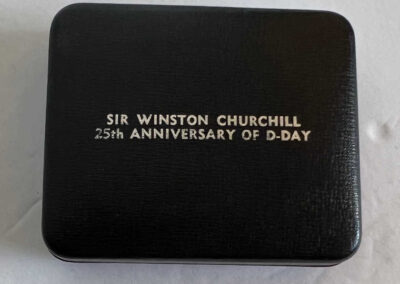 Original Presentation Case with Churchill Medallion