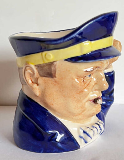 Churchill Toby, Side View - Prestige Jugs: Peggy Davies