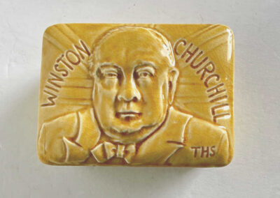 Trinket Box - W. Churchill Portrait on Lid