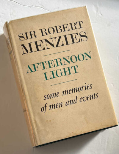 Afternoon Light by Sir Robert Menzies