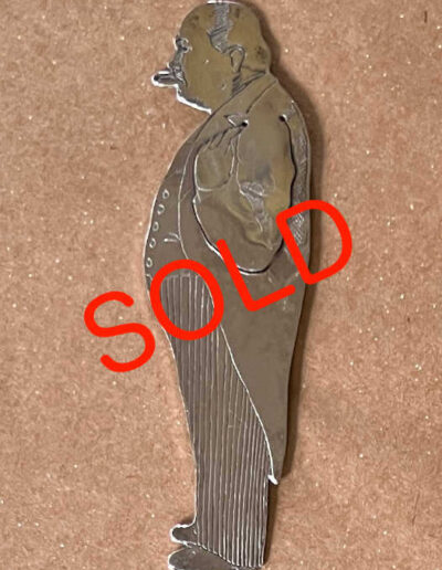 Bookmark silver-plate Churchill - NOW SOLD