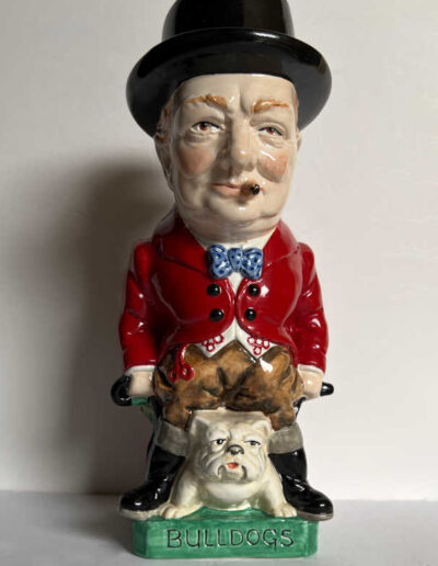 Churchill Burleigh Ware Toby Jug in Red Jacket